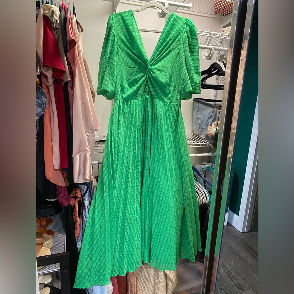 Green ASOS dress. Size 12